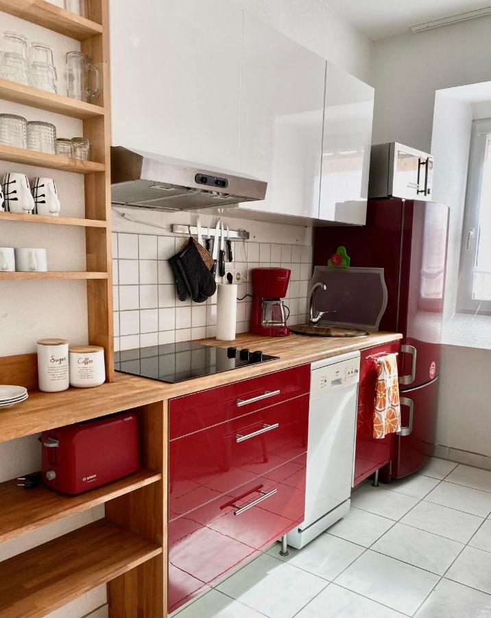 Stay In Aux, Feel At Home ! 2 Room Apartment Central Incl All You Need For 4 Person, 24H Check In, Pkw Parking Only Augsburg Exteriör bild